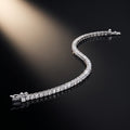 1.00 Carat Lab Grown Diamond Tennis Bracelet