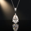 1.00 Carat Lab Grown Diamond Pear Solitaire Pendant