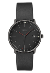 Junghans Max Bill Automatic Bauhaus 38mm Matt Black Dial Men's Watch 27/4308.02