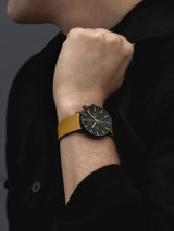 Junghans FORM A Chronoscope English Date 42mm Black Dial Men's Watch 27/4372.01