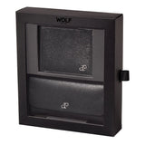 WOLF Philipp Billfold & Double Watch Wrap Gift Set Black 190225