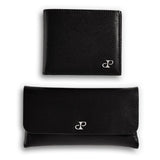 WOLF Philipp Billfold & Double Watch Wrap Gift Set Black 190225