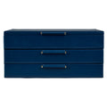 WOLF x Fiona Howard Sophia Jewelry Box with Drawers Indigo Fruit Botanical 399317