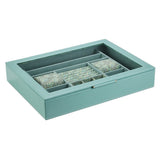 WOLF x Fiona Howard Sophia Jewelry Box with Window Jade Fruit Botanical 399430