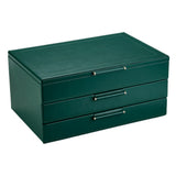 WOLF x Fiona Howard Sophia Jewelry Box with Drawers Forest Green Fruit Botanical 399312