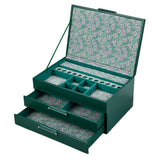WOLF x Fiona Howard Sophia Jewelry Box with Drawers Forest Green Fruit Botanical 399312