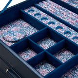 WOLF x Fiona Howard Sophia Jewelry Box with Drawers Indigo Fruit Botanical 399317