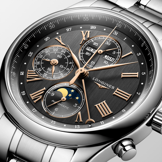 Longines Master Collection 42mm Anthracite Dial Steel Men's Watch L27734616