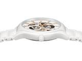 RADO True Round 40mm White Automatic Open Heart Men's Watch R27115012