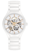RADO True Round 40mm White Automatic Open Heart Men's Watch R27115012