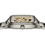 RADO True Square Automatic Open Heart Sparkling 38mm Rhodium Dial Men's Watch R27083722