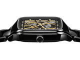 RADO True Square Automatic Open Heart Black 38mm Men's Watch R27086712