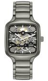 RADO True Square Automatic Skeleton 38mm Black Dial Men's Watch R27196152