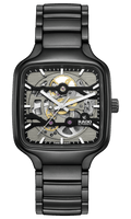 RADO True Square Automatic Skeleton 38mm Black Dial Men's Watch R27197152