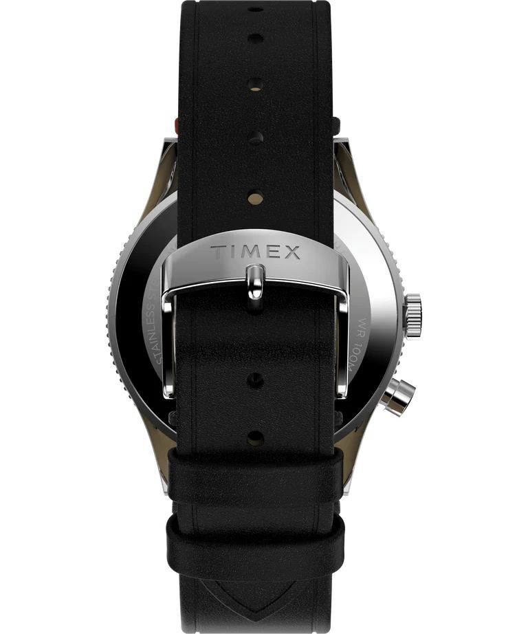 Timex Waterbury Traditional GMT 39mm Black Dial Men's Watch TW2W22800