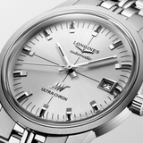 Longines Ultra-Chron Classic 37mm Sunray Silver Men's Watch L25374726