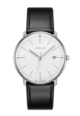 Junghans Max Bill Quarz 38mm Matt Silver Dial Women's Watch 41/4817.02