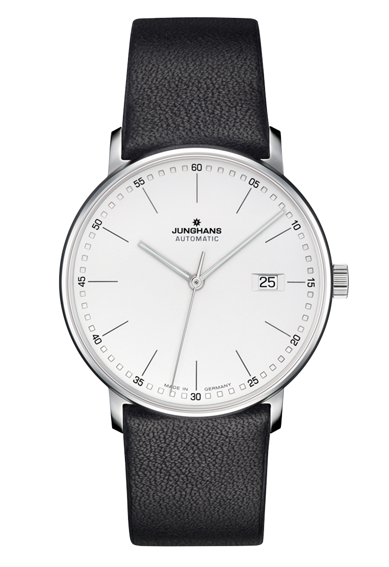 Junghans Form A 39.1mm Automatic Matte Silver Dial Men's Watch 027/4730.00