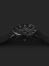 Junghans FORM A Chronoscope English Date 42mm Black Dial Men's Watch 27/4371.03