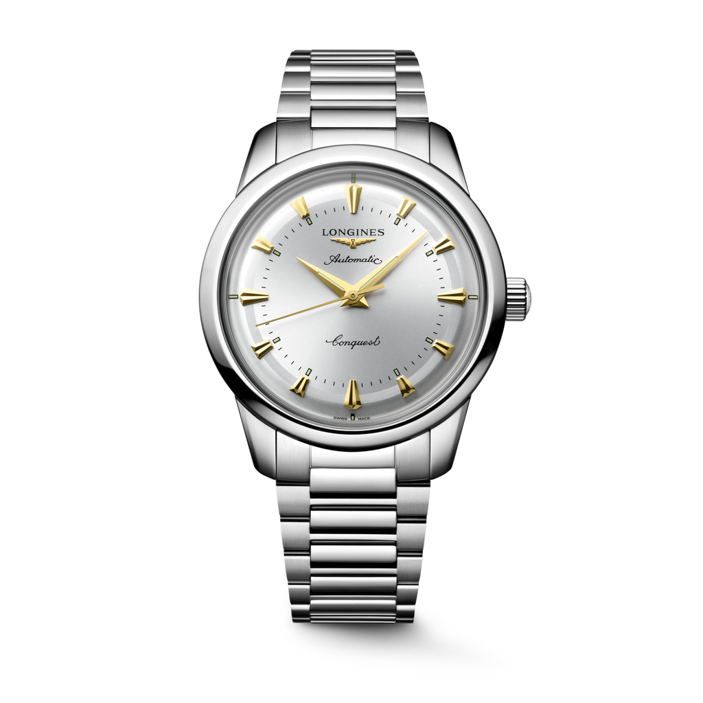 Longines Conquest Heritage 40mm Opaline Ivory Dial Men's Watch