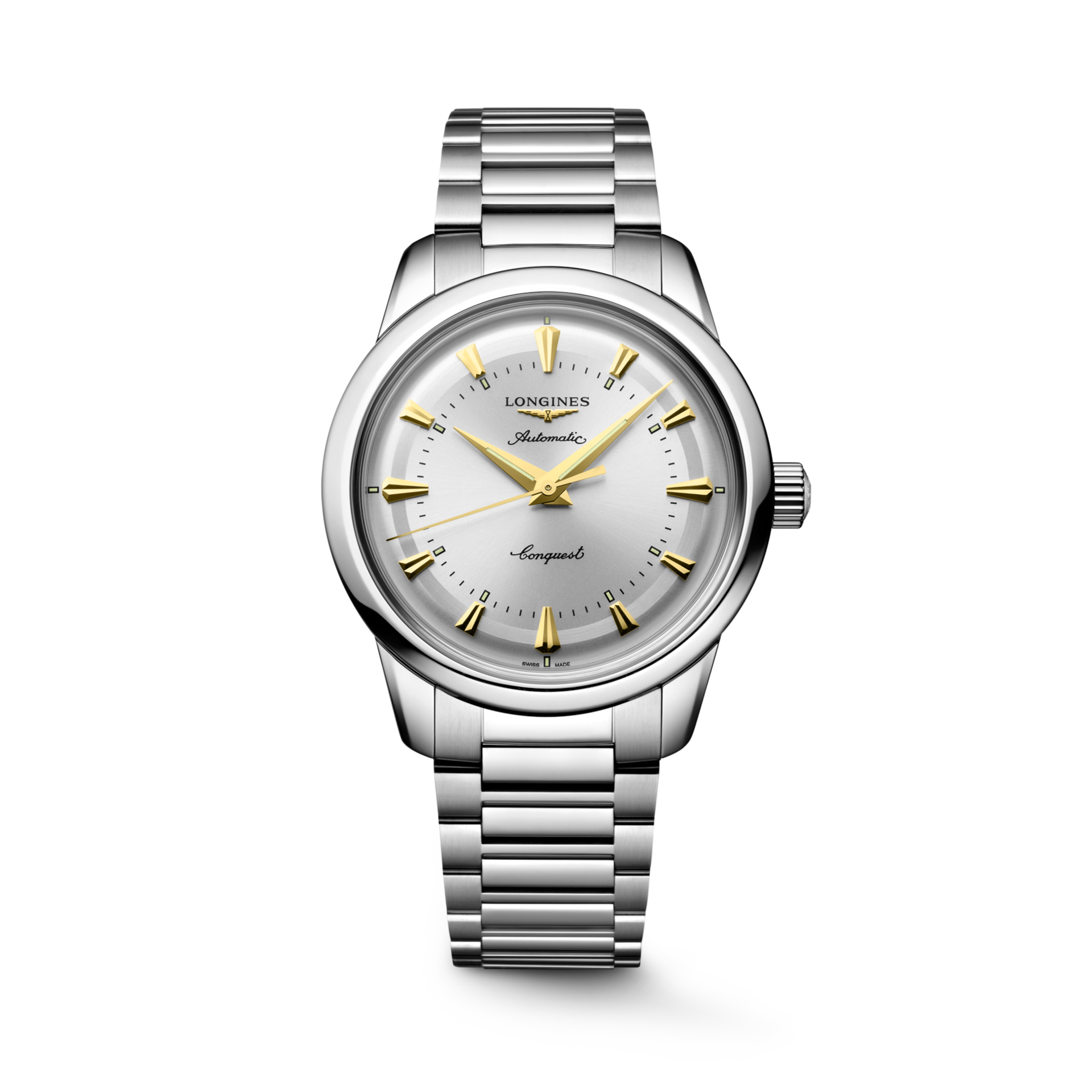 Longines Conquest Heritage 38mm Opaline Ivory Dial Men's Watch L16494726