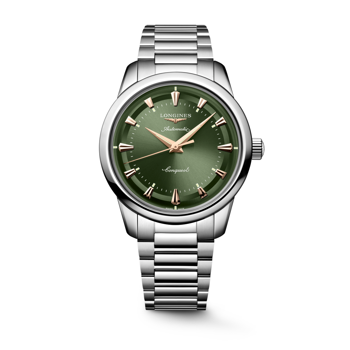 Longines Conquest Heritage 40mm Green Dial Men's Watch L16504026
