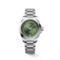 Longines Conquest Diamonds 34mm Green Dial Steel Women's Watch L34304076