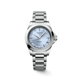 Longines Conquest 34mm Light Blue Dial Steel Women's Watch L34304926