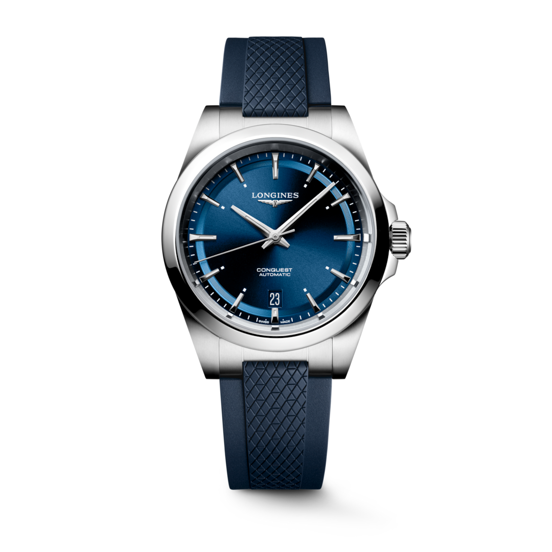 Longines Conquest 38mm Sunray Blue Dial Men's Watch L37204929
