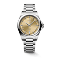 Longines Conquest 38mm Champagne Dial Steel Men's Watch L37204626