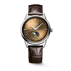 Longines Flagship Heritage 38.5mm Moonphase Brown Men's Watch L48154622