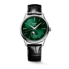 Longines Flagship Heritage 38.5mm Moonphase Green Dial Men's Watch L48154022