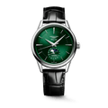 Longines Flagship Heritage 38.5mm Moonphase Green Dial Men's Watch L48154022