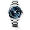 Longines HydroConquest GMT 41mm Blue Dial Steel Men's Watch L37904966