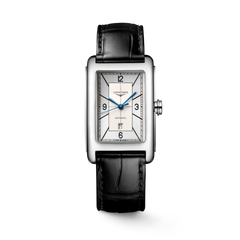 Longines DolceVita 27.70mm Rectangular Black Strap Unisex Watch L57574730