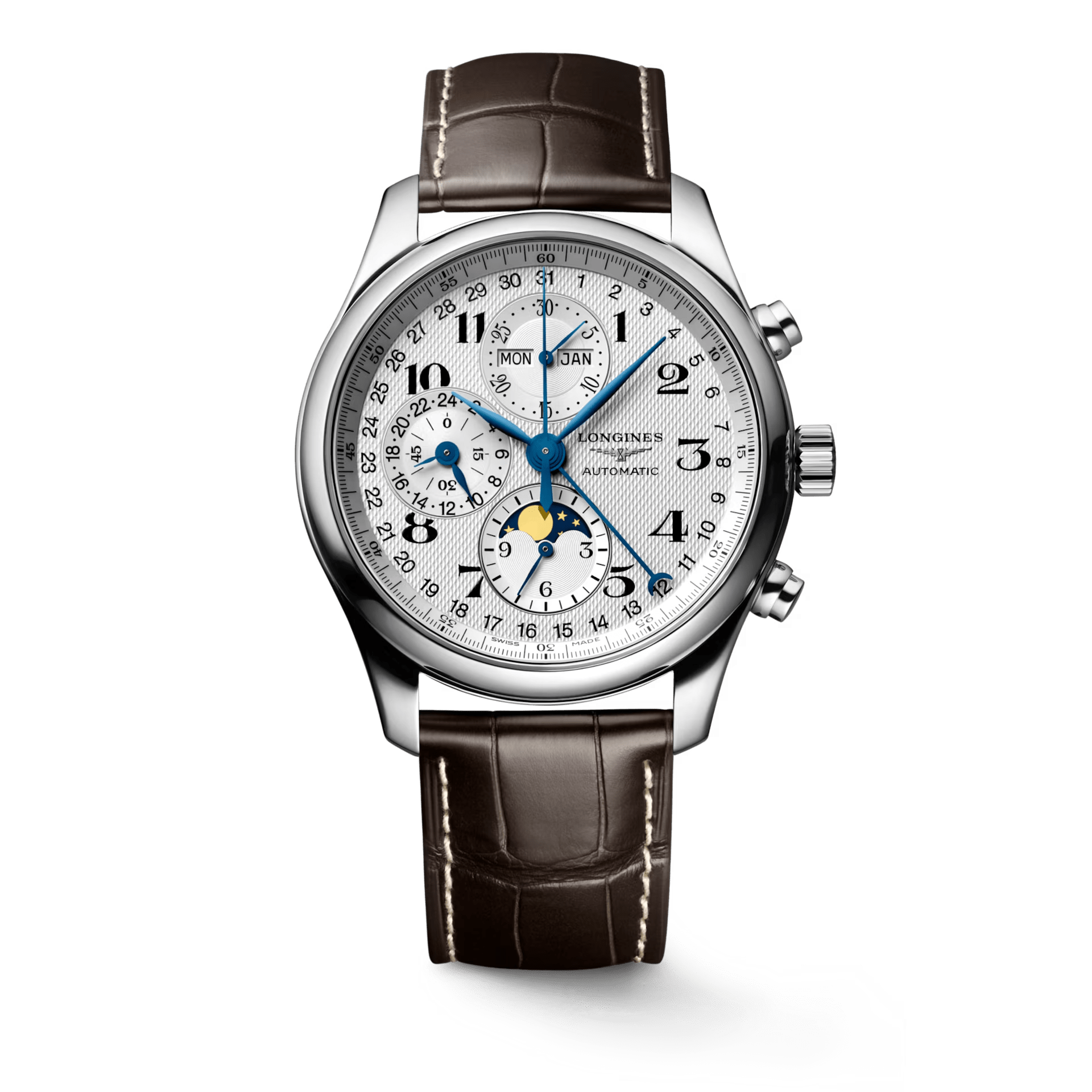 Longines Master Collection 42mm Chrono Moonphase Men's Watch L27734783