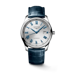 Longines Master Collection 40mm Blue Alligator Strap Men's Watch L27934792