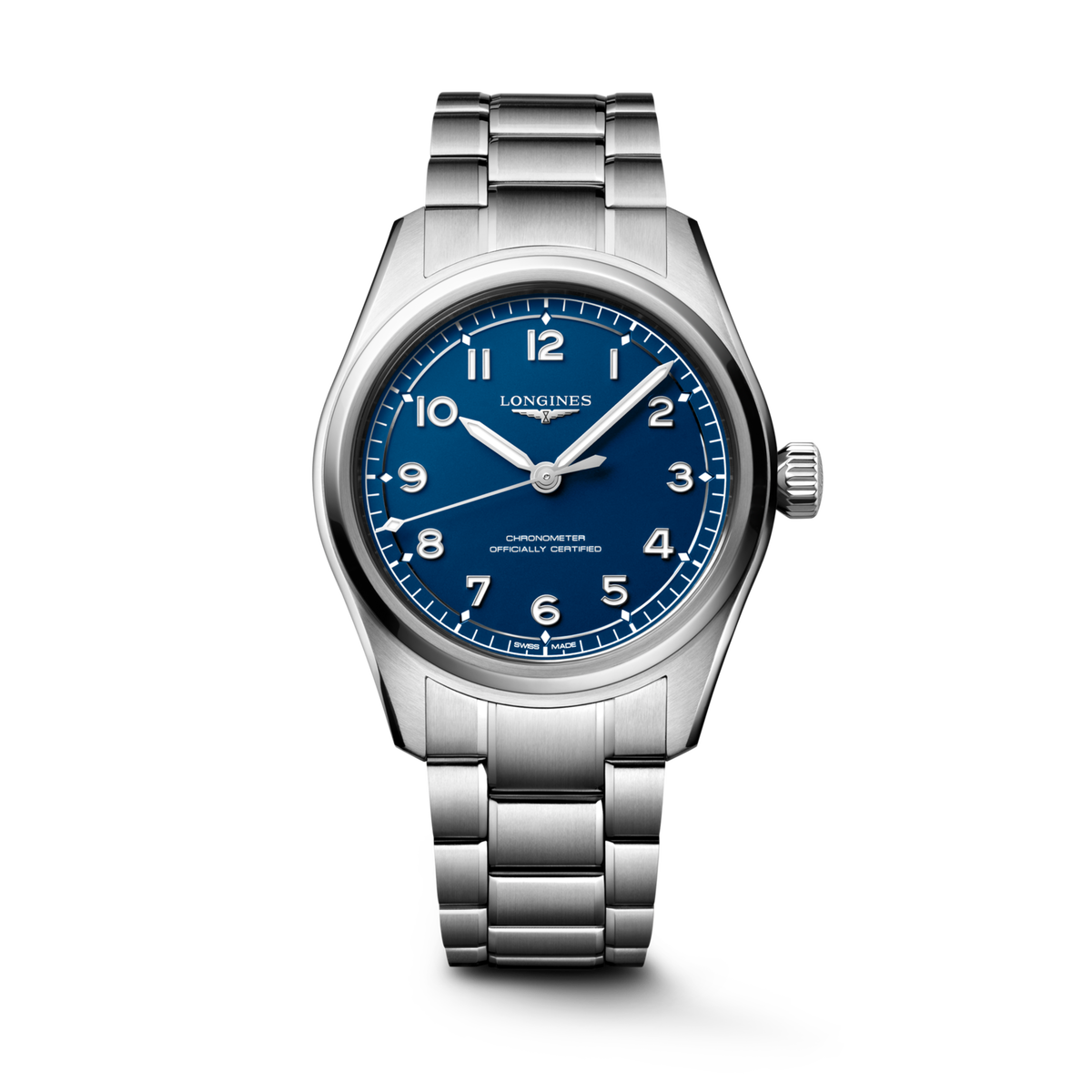 Longines Spirit Pilot 39mm Blue Dial Men's Watch L38094936