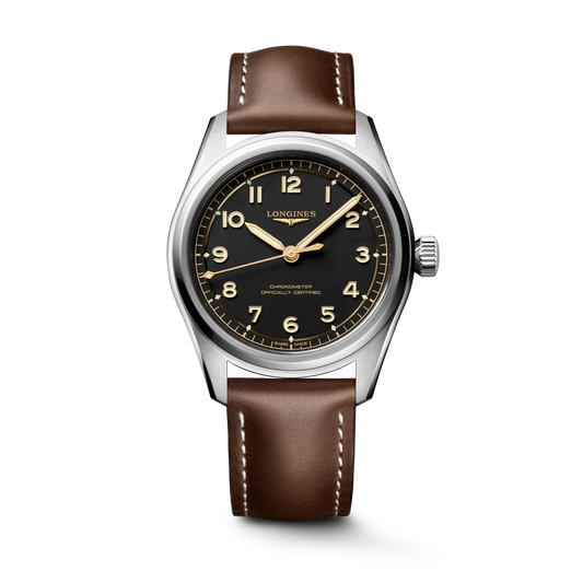 Longines Spirit Pilot 39mm Black Matt Dial Men's Watch L38094532