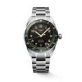 Longines Spirit Zulu Time 39mm Anthracite Dial GMT Steel Men's Watch L38024636
