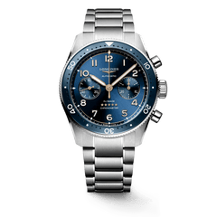 Longines Spirit Flyback 42mm Chronograph Blue Dial Men's Watch L38214936