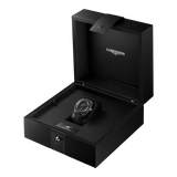 Longines Ultra-Chron Carbon 43mm Black Nylon Strap Men's Watch L28394522