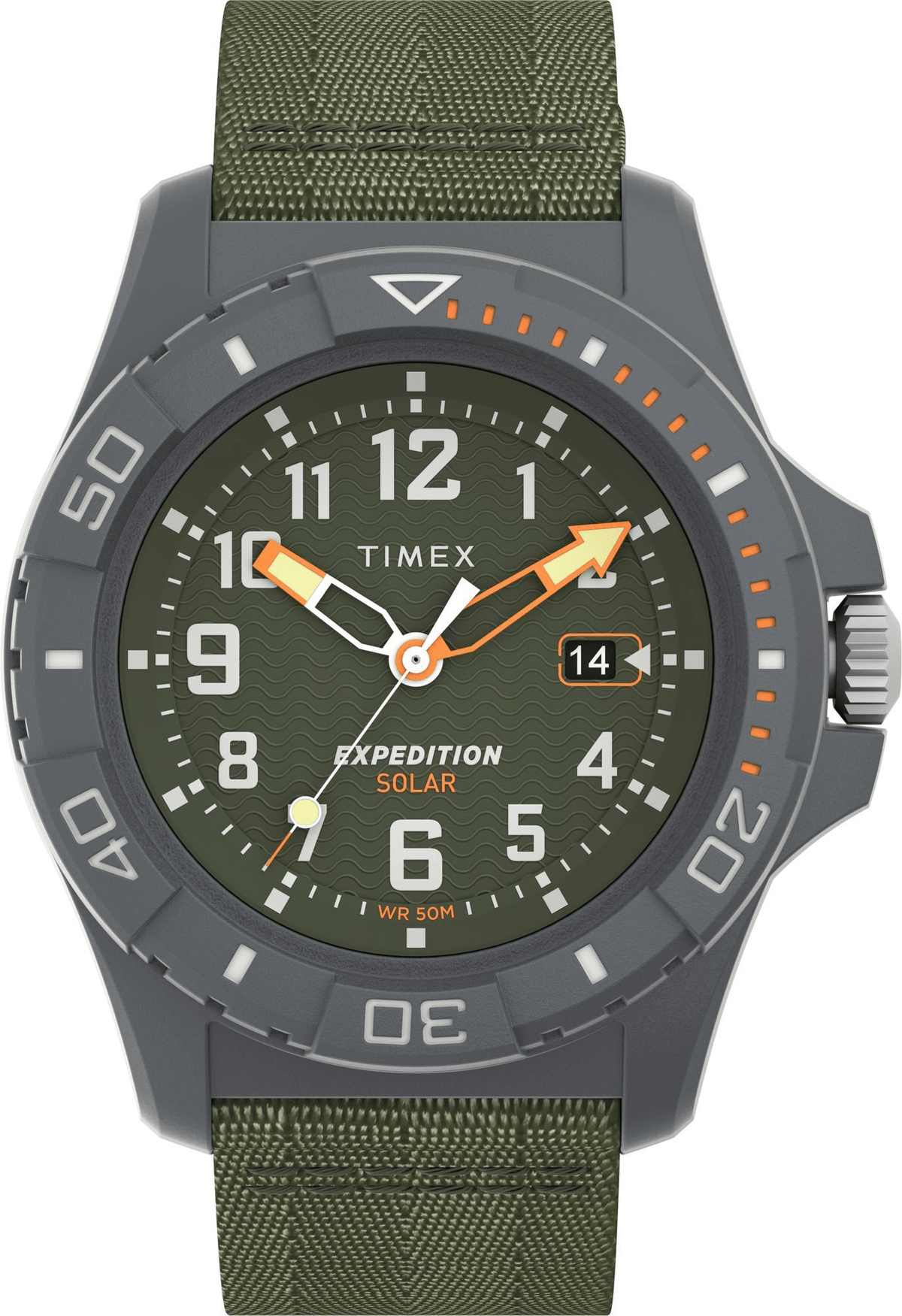 Timex Expedition North Freedive 46mm Green Solar Men's Watch TW2V40400