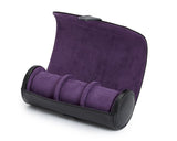 WOLF Heritage Triple Watch Roll Blake Black/Purple 305628