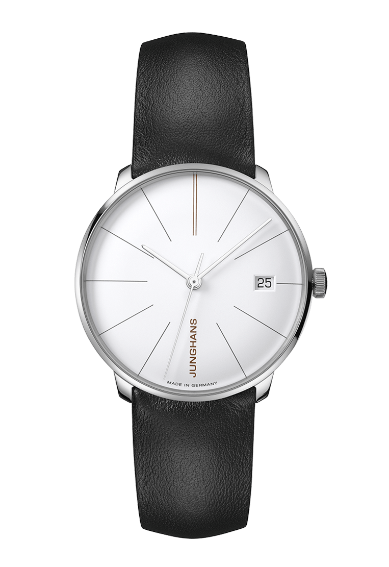 Junghans Meister fein Kleine 35mm Matte White Dial Men's Watch 027.4230.00