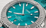 Oris Aquis New York Harbor Limited Edition II 43.5mm Green Dial Men's Watch 01 733 7789 4187-Set