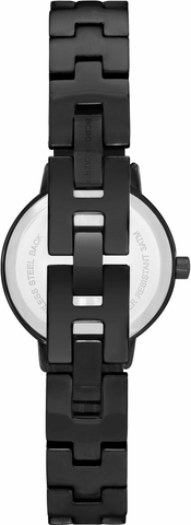 BCBGMAXAZRIA Classic 28mm Black Dial Crystallized Strap Women's Watch BG51000006
