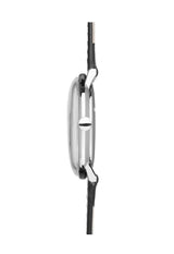 Junghans Max Bill Hand-Winding Black Leather Strap Unisex Watch 027/3700.04
