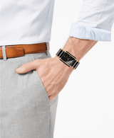 RADO Integral Diamonds 31mm Ceramic-Stainless Steel Black-Gold Men's Watch R20204712