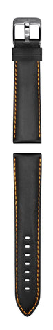 Ernst Benz Chronosport Orange Numerals Black Leather Band 44mm Men's Automatic Watch GC40216